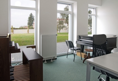 Obr. 11: Učebna hudebního oboru