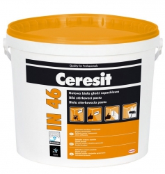 Bílá stěrkovací pasta Ceresit IN 46