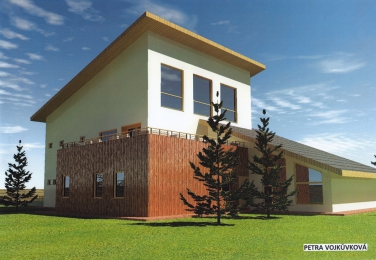 1. místo: Petra Vojkůvková, SPŠ stavební Opava (Hudební kavárna)