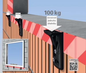 Montáž okna do parapetu a předsazení okna za pomoci úhelníku JB-D®/L-A