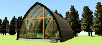 Zvláštní ocenění Nadace dřevo pro život – Ing. Lukáš Grus (Mendelova univerzita v Brně, Lesnická a dřevařská fakulta): Studie dřevěné sakrální stavby 