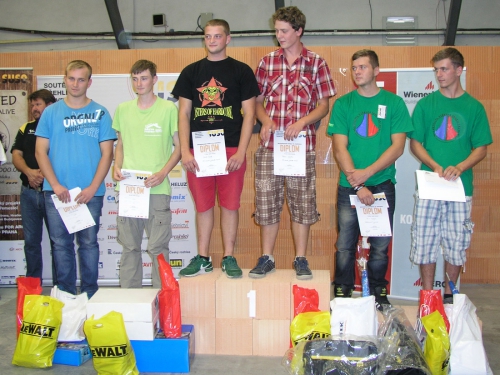 Nejlepší truhláři v soutěži SUSO 2014/15