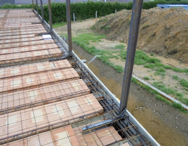 Obr. 5: Stropní konstrukce nad 1. NP