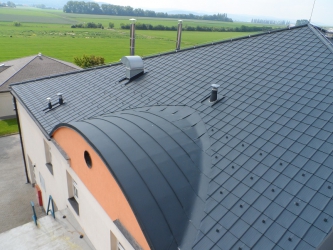 Falcované tašky pro ústav sociální péče Barborka