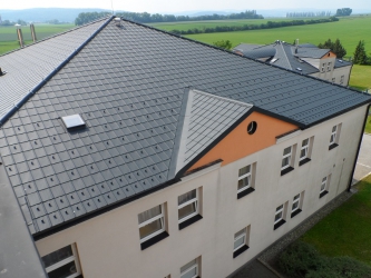 Falcované tašky pro ústav sociální péče Barborka