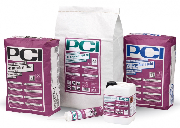 Materiálová řada PCI Repafast