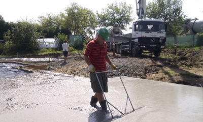 STEELCRETE® – realizace základové desky