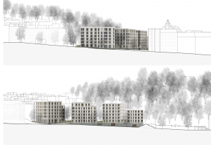 První cena a Hlavní cena společnosti Goldbeck – Eva Rosenová za projekt Bydlení vyššího standardu v ulici Na Zatlance