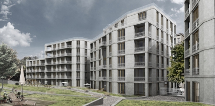 První cena a Hlavní cena společnosti Goldbeck – Eva Rosenová za projekt Bydlení vyššího standardu v ulici Na Zatlance