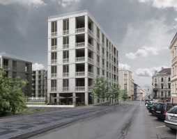 První cena a Hlavní cena společnosti Goldbeck – Eva Rosenová za projekt Bydlení vyššího standardu v ulici Na Zatlance