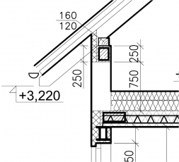 Obr. 6: Nestabilní zateplení v úrovni stropní desky
