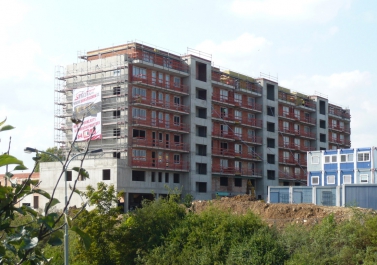Obr. 10: Realizace osmipodlažního bytového domu