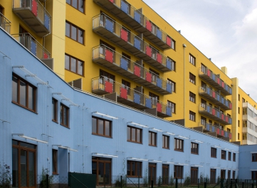 Obr. 12: Dokončený bytový dům