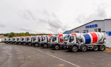 CEMEX rozšiřuje flotilu autodomíchávačů