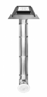 FAKRO světlovod s plochým zasklením a pevným tubusem