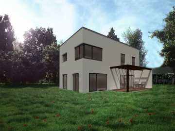 Vizualizace, jihozápadní pohled