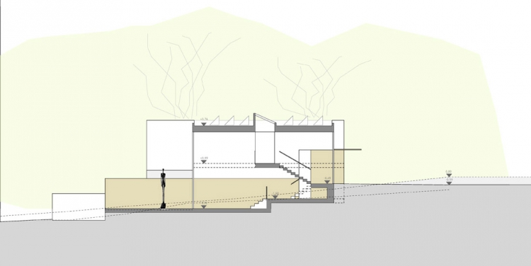 Vertikální řez (zdroj kredit wolffarchitekten.com)