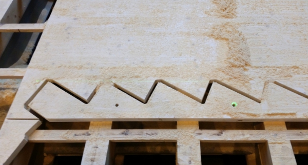 Výroba dřevěných prvků schodiště na CNC strojích