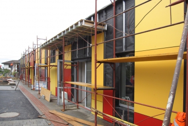 Pro stavbu byl zvolen zdicí systém s velkou tepelnou kapacitou – KMB SENDWIX