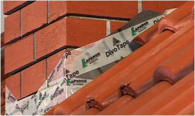 Obr. 23: Vzduchotěsné napojení PHI na komín