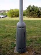 Patice sloupu, instalace ELTODO (foto ELTODO)