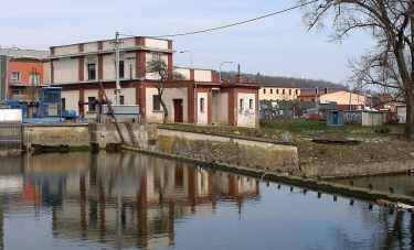 Původní stav náhonu