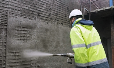 Aplikace stříkaného betonu