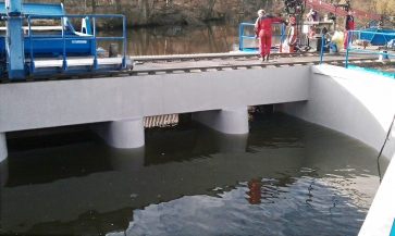 Konstrukce po aplikaci nátěrů, náhon