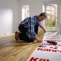Dřevěná podlaha KÄHRS – pokládka