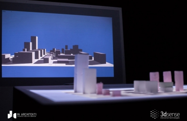 Fyzický model vytváří virtuální model a umožňuje simultánní práci v rozšířené realitě