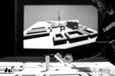 Hledání vizuálně správných poloh dominant, posuzování panoramatických vztahů