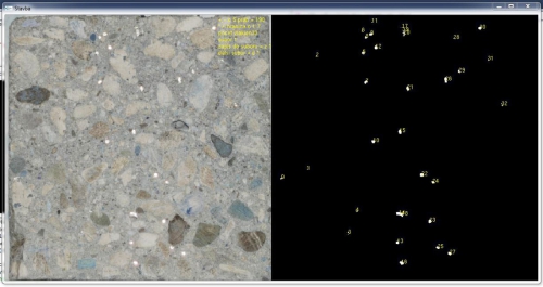 Obr. 13: Príklad primárneho grafického výstupu fotogrametrie