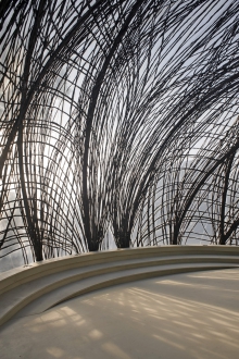 Obr. 7, 8: Dokončený pavilon