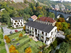 Viladomy Semmering na kraji Prokopského údolí – vizualizace