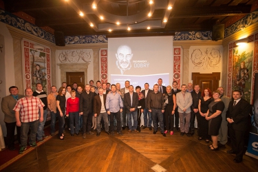 Vyhlášení výsledků a předání cen proběhlo koncem ledna na zámku Valeč v Historickém sále