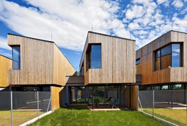 Obr. 3: Zvláštní cena poroty – řadový dům se soutěžním kódem I32