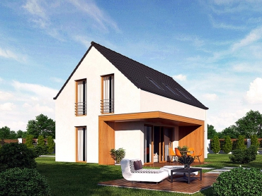 Obr. 5: 1. místo v hlasování čtenářů v kategorii Katalogové domy – zděné konstrukce – dům Blanka 33