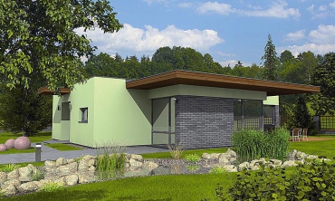 Obr. 6: 1. místo v hlasování čtenářů v kategorii Katalogové domy – monolitické konstrukce – dům Pine