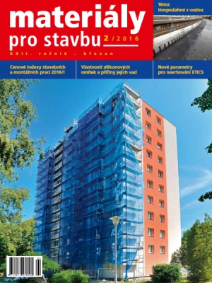 Materiály pro stavbu 2/2016