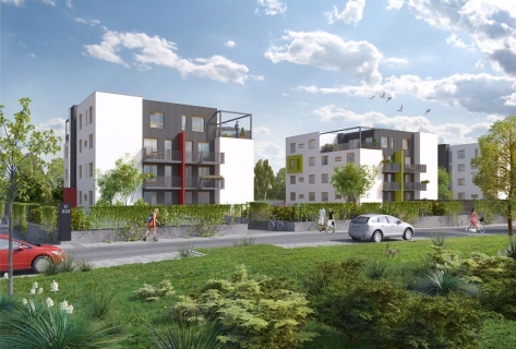 Koivu Zličín – vizualizace