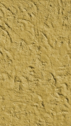 Strukturování omítky otiskem látky