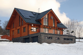 Vítěz hlasování odborné poroty – Rodinný dům HONKA® Rokytnice nad Jizerou; FINNY, s. r. o.