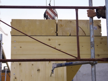 Montáž stropu a strechy