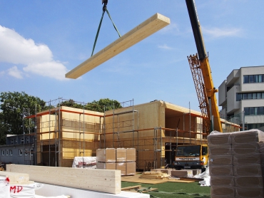 Montáž stropu a strechy