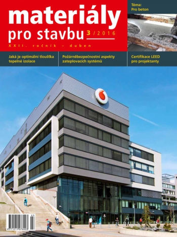 Materiály pro stavbu 3/2016