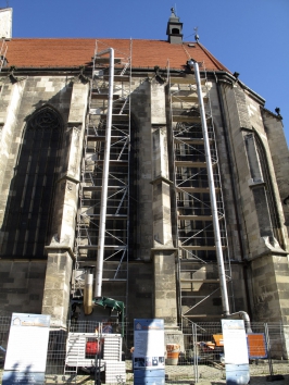 Obr. 2: Termosanace pomocí mobilních ohřívačů