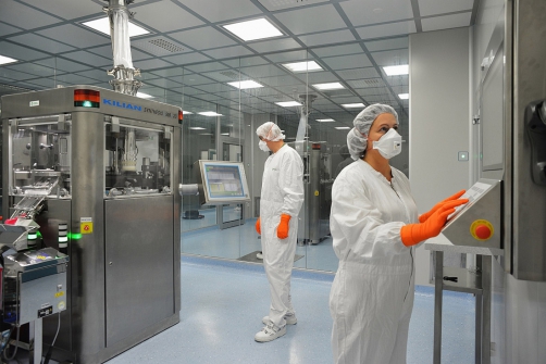 Vzduchotechnika od Lindabu v zařízeních farmaceutického průmyslu (Krka d. d. Novo mesto, Slovinsko)