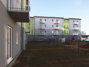 Desky fermacell na bytovém projektu GARDEN PARK Kladno-Kročehlavy