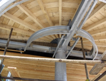 Obr. 7: Detail krovu ve střešním díle