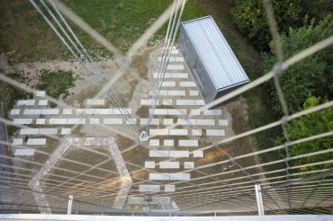 Obr. 15: Ukotvení, terénní úpravy a zázemí